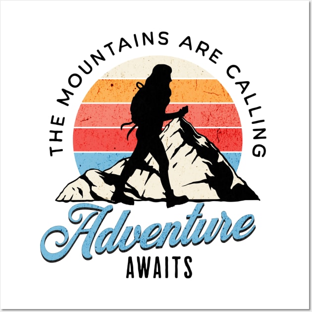 The Mountains are Calling. Wall Art by Maison de Kitsch